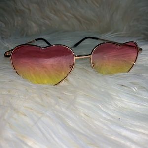 Heart glasses